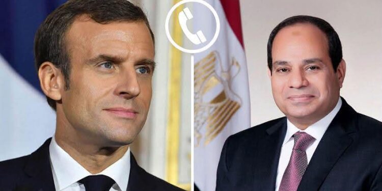 السيسي يعرض دعم مصر لفرنسا في مواجهة الحرائق.. ويبحث مع ماكرون أزمات المنطقة