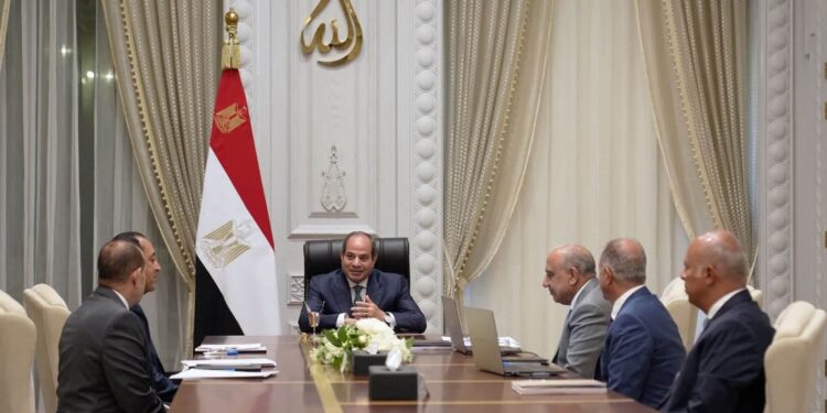 السيسي يوجه بالتوسع في الطاقة المتجددة وتوطين صناعاتها.. 45% من الكهرباء المستهدفة بحلول 2028