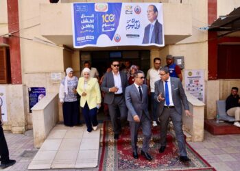 تحت رعاية رئيس الجمهورية محافظ المنوفية يدشن فعاليات النسخة الرابعة من مباردة ” 100 يوم صحة ” بالمركز الصحي بحي غرب تحت شعار ” عام صوت المريض ودعم المرضي” ويؤكد صحة المواطن أولوية للدولة المصرية