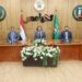 في إجتماع موسع بمسؤولي الصحة محافظ المنوفية يتابع منظومة العمل بالقطاع الصحي ويناقش آليات تطوير الخدمات ويؤكد لا تهاون في صحة المواطن