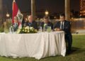 خلال استقباله نخبة من الجالية العراقية في مصر