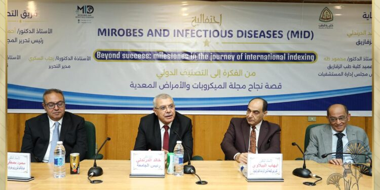 رئيس جامعة الزقازيق يشهد فعالية «من الفكرة إلى التصنيف الدولي».. قصة نجاح مجلة كلية الطب البشري