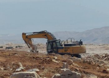 مشروع استيطاني جديد على أنقاض تجمع بدوي شرقي رام الله