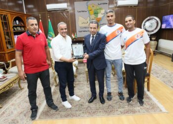 دعما للقطاع الرياضي وتعزيز دور الأندية في رعاية الشباب محافظ المنوفية يلتقي وفد مجلس إدارة نادي الشباب الوطني بتلا ويؤكد دعمه الكامل للأنشطة الرياضية