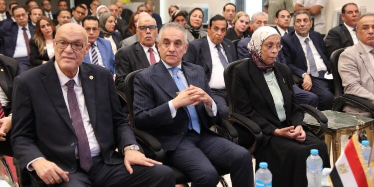 وزير العدل يتفقد “مدينة العدالة” بالعاصمة الجديدة وبرفقته رئيسا هيئة قضايا الدولة وهيئة النيابة الإدارية
