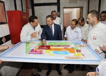 في جولة صباحية محافظ المنوفية يتفقد خطط التطوير ورفع الكفاءة المقترحة لعدد من المنشآت الطبية بمستشفى شبين الكوم التعليمي