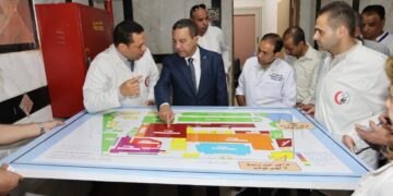 في جولة صباحية محافظ المنوفية يتفقد خطط التطوير ورفع الكفاءة المقترحة لعدد من المنشآت الطبية بمستشفى شبين الكوم التعليمي