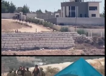 لليوم السادس مستوطنون بحماية الاحتلال يحاصرون منزلي عائلتي أبو ريدة وحسان جنوب نابلس