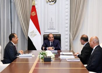 الرئيس السيسي: يوجه بضرورة تنمية التصنيع المحلى فى صناعات الرمال السوداء