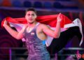 محمد عمرو بطل المشروع القومي للموهبة يكتب إنجازًا جديدًا للقليوبية.. سابع العالم في المصارعة الرومانية بباكو.