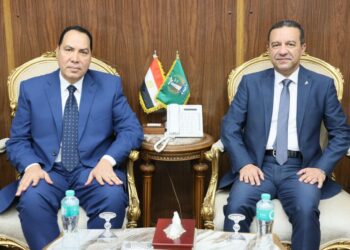 محافظ المنوفية يلتقي مدير أمن المنوفية ويؤكد إستمرار التنسيق لدعم جهود الدولة في مواصلة التنمية