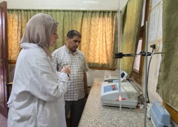 مياه المنوفية:متابعة ميدانية لمحطات مياه الشرب بنواحي المحافظة .