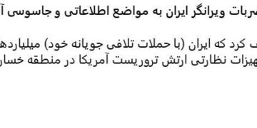 هجمات إيران تُلحق أضرارًا بمليارات الدولارات بمواقع الاستخبارات الأمريكية في الشرق الأوسط