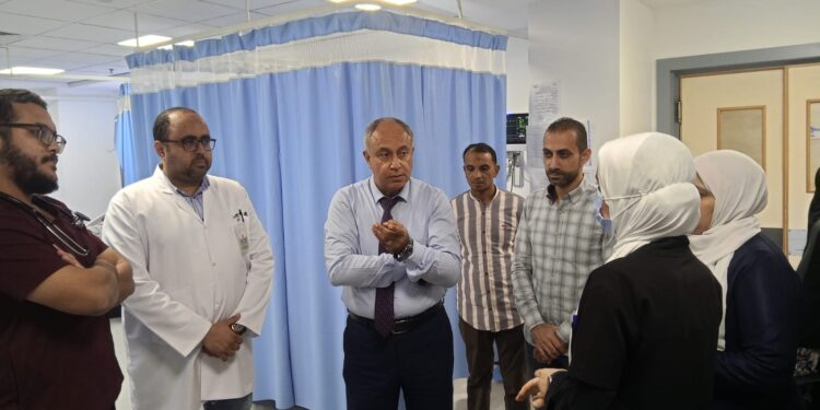 مرور مسائي مكثف لوكيل وزارة الصحة بالقليوبية على مستشفى طوخ النموذجي لمتابعة انتظام العمل وجودة الخدمات الطبية